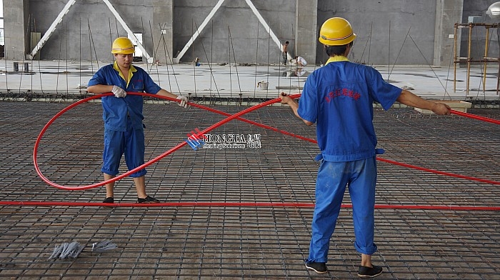 地暖业绩图片 飞机场地暖